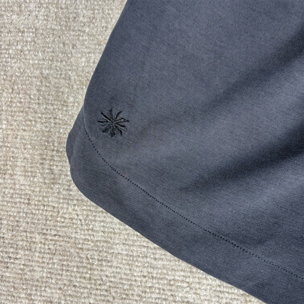 Athleta Sweat Shorts Womens Size M Gray Drawstring Elastic Waist Pockets‎ - Picture 5 of 5